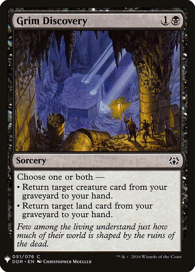 Grim Discovery, The List · ddr-51