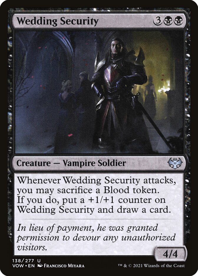 Wedding Security, Innistrad: Crimson Vow · 138/277