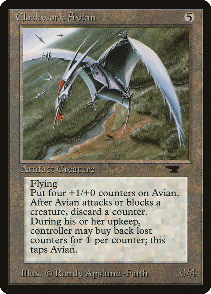 Clockwork Avian, Antiquities · 45