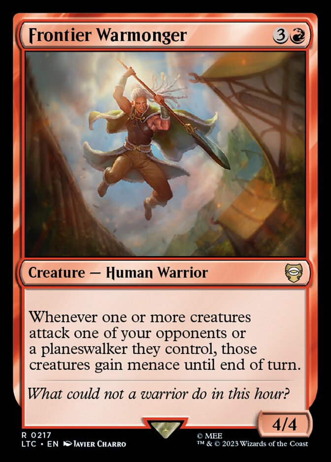 Frontier Warmonger, Tales of Middle-earth Commander · 0217