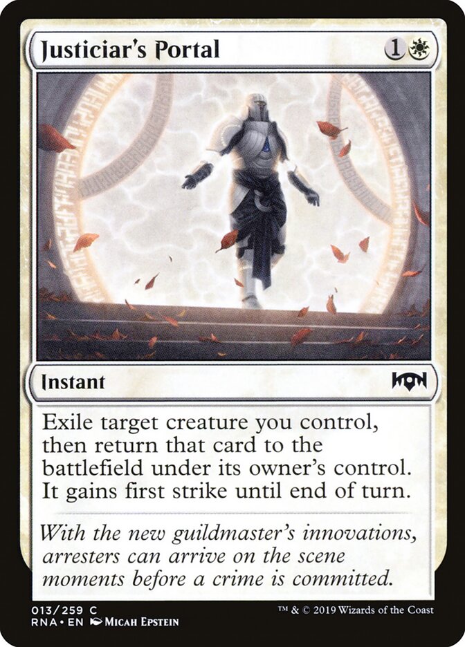 Justiciar's Portal, Ravnica Allegiance · 013/259