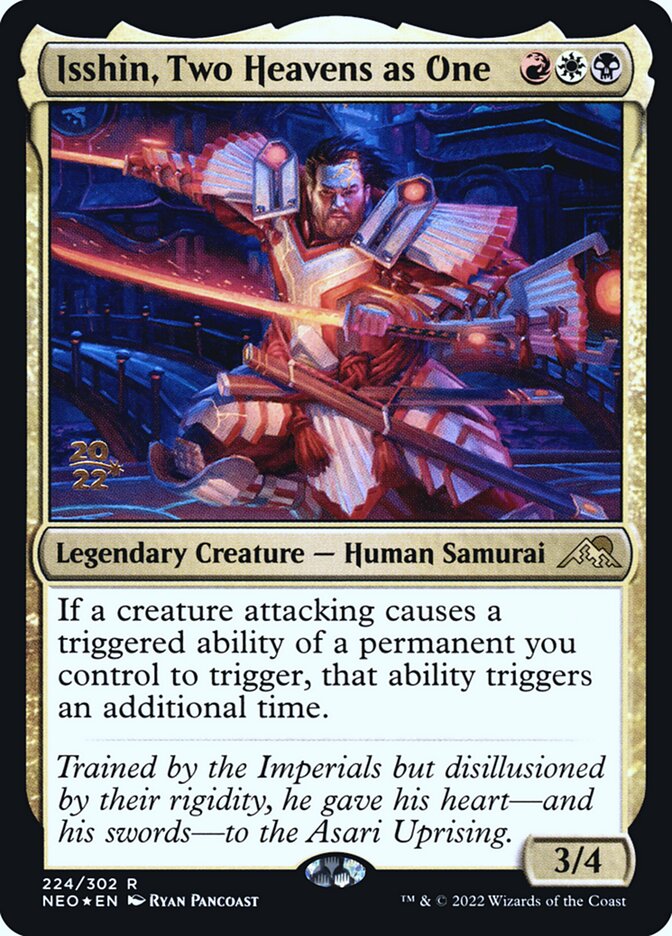 Isshin, Two Heavens as One, Kamigawa: Neon Dynasty Promos · 224/302