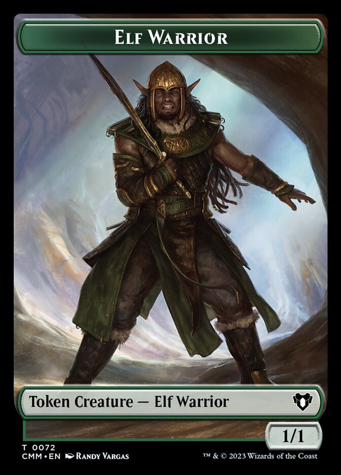 Elf Warrior, Commander Masters Tokens · 0072
