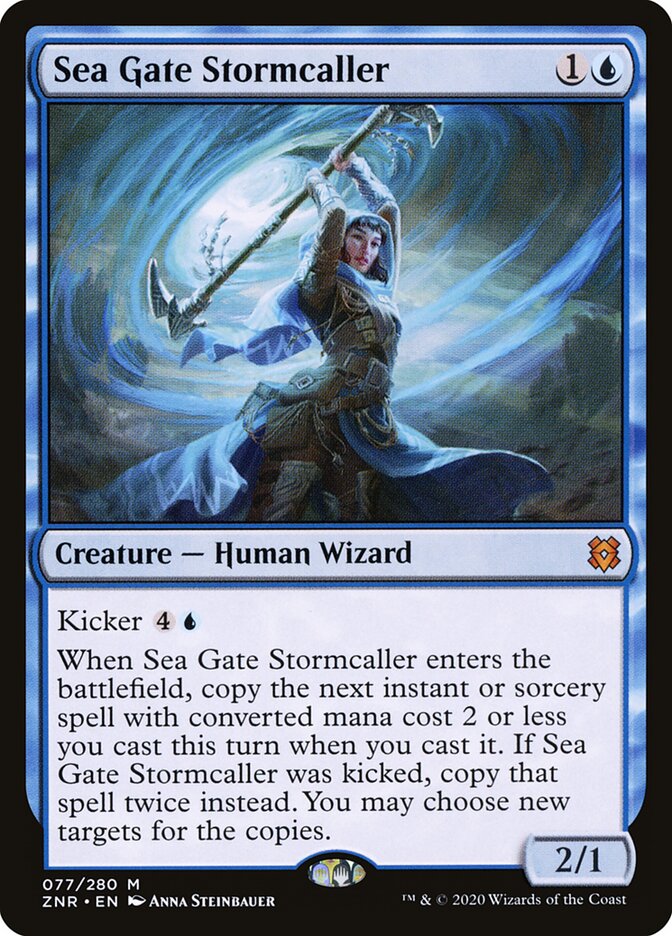 Sea Gate Stormcaller, Zendikar Rising · 077/280