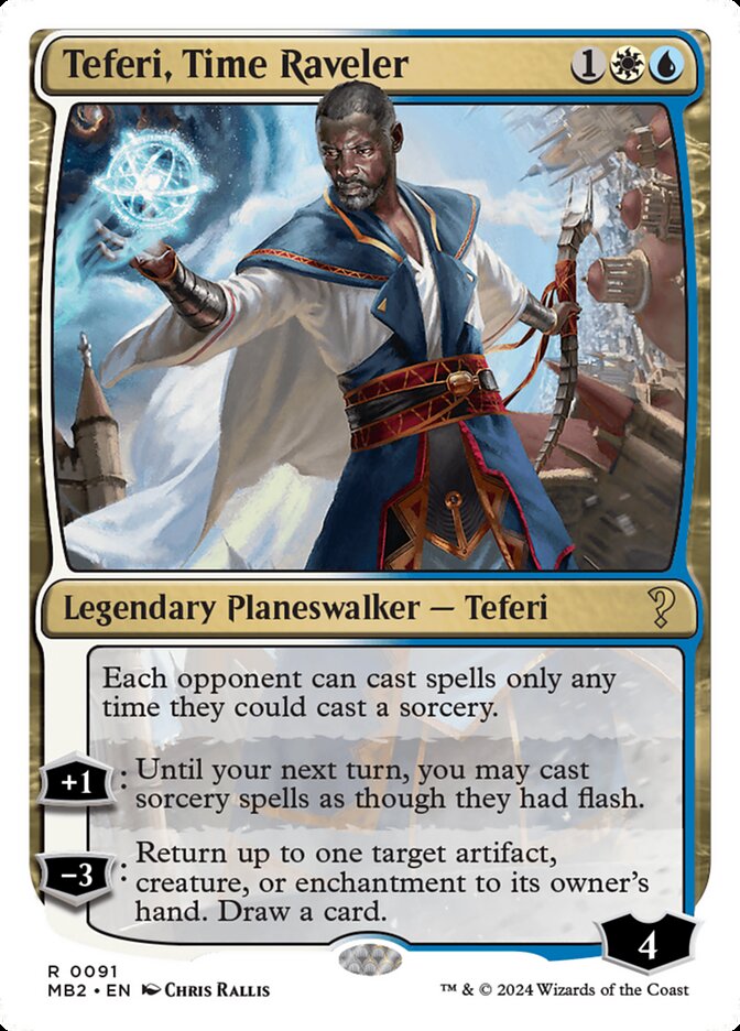 Teferi, Time Raveler, Mystery Booster 2 · 0091