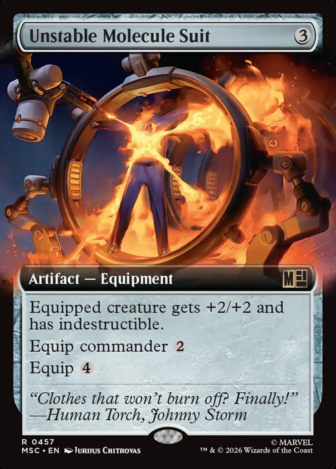 Unstable Molecule Suit, Marvel Super Heroes Commander · 0457