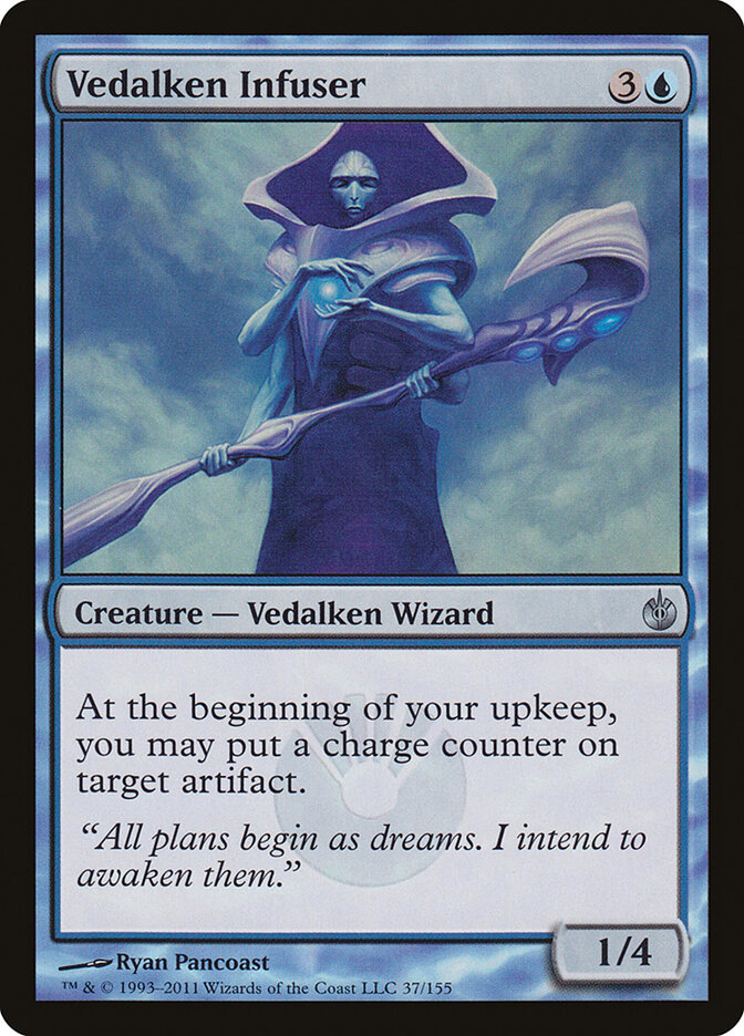 Vedalken Infuser, Mirrodin Besieged · 37/155