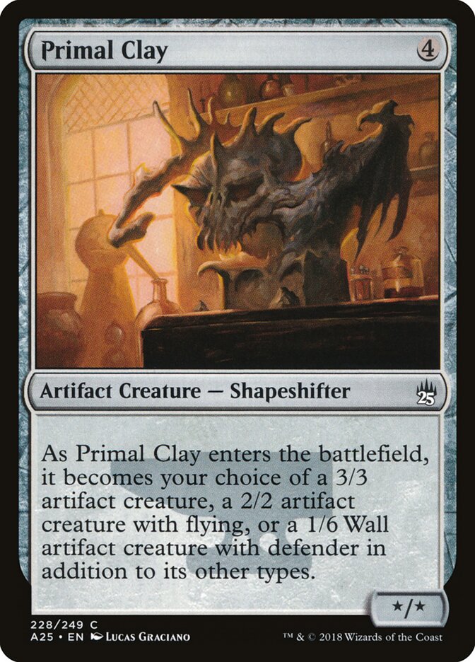 Primal Clay, Masters 25 · 228/249