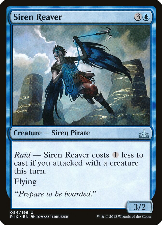 Siren Reaver, Rivals of Ixalan · 054/196