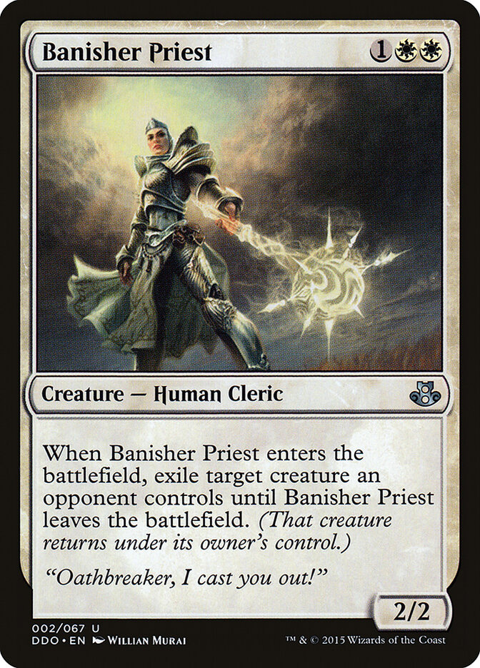Banisher Priest, Duel Decks: Elspeth vs. Kiora · 002/067
