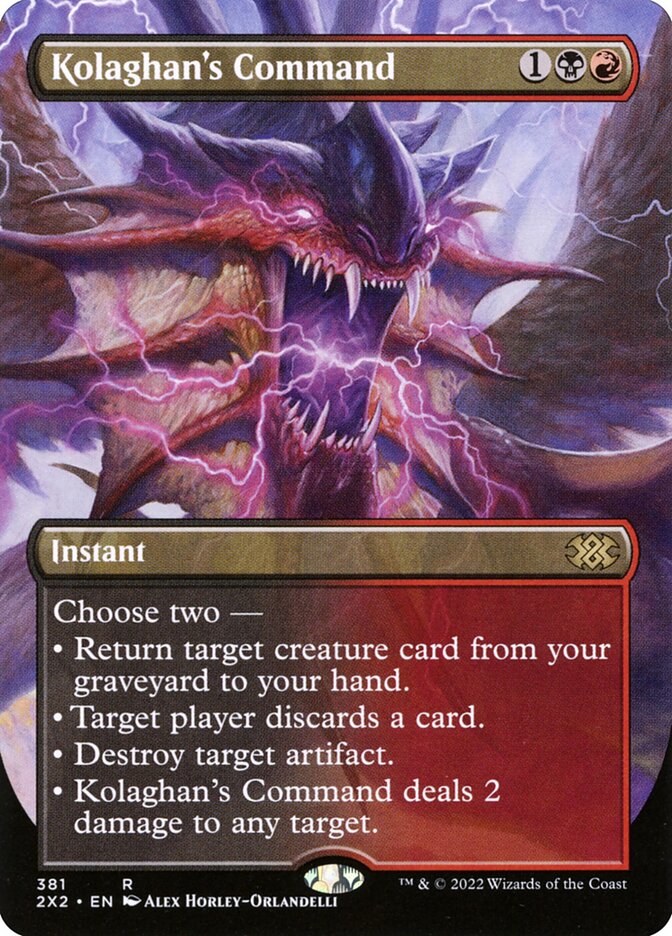 Kolaghan's Command, Double Masters 2022 · 381