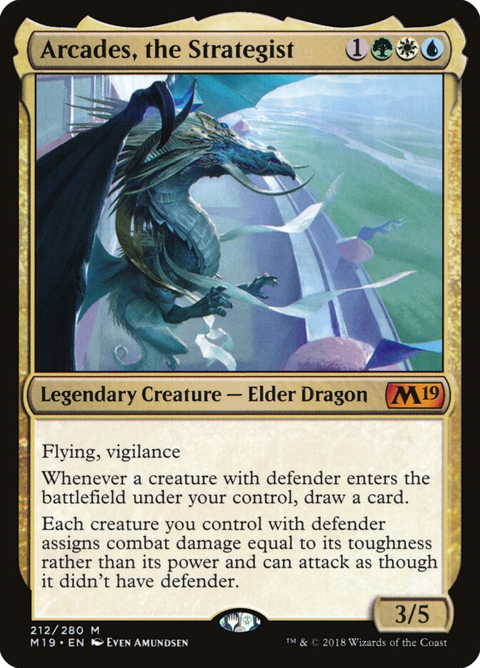 Arcades, the Strategist, Core Set 2019 · 212/280