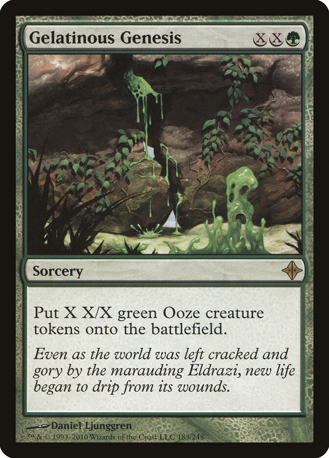 Gelatinous Genesis, Rise of the Eldrazi · 183/248