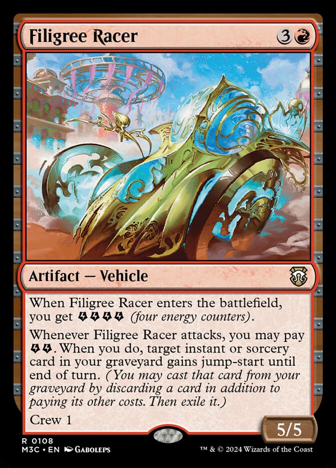 Filigree Racer, Modern Horizons 3 Commander · 0108