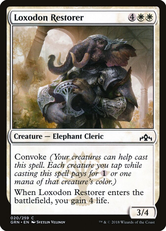 Loxodon Restorer, Guilds of Ravnica · 020/259