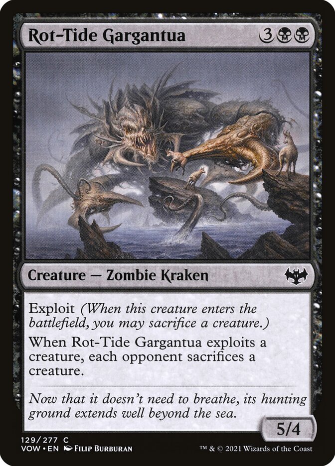 Rot-Tide Gargantua, Innistrad: Crimson Vow · 129/277