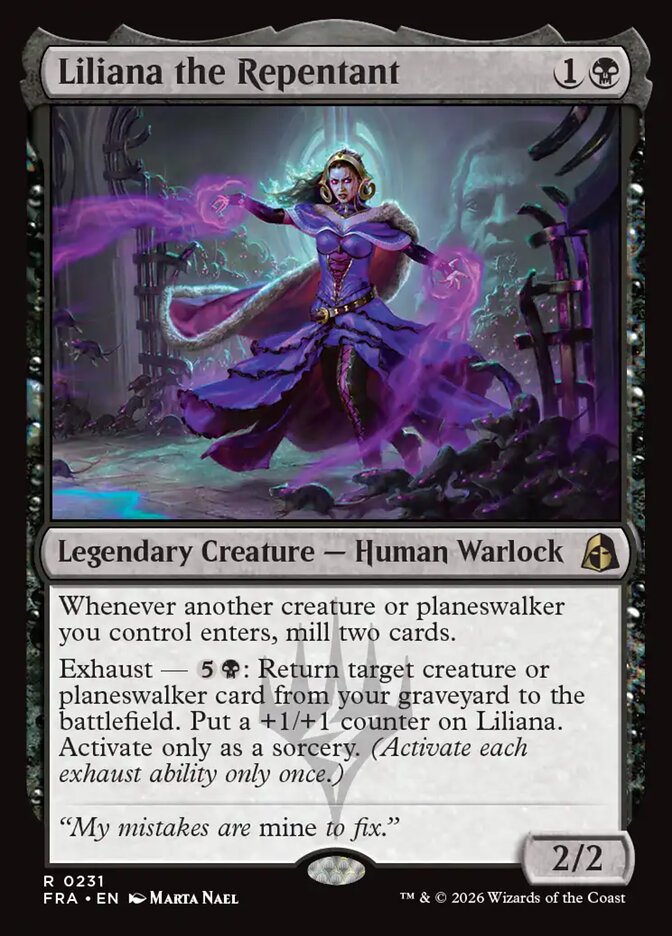 Liliana the Repentant, Reality Fracture · 0231