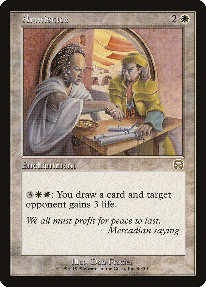 Armistice, Mercadian Masques · 3/350