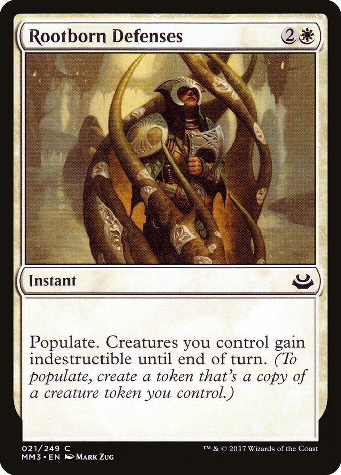 Rootborn Defenses, Modern Masters 2017 · 021/249