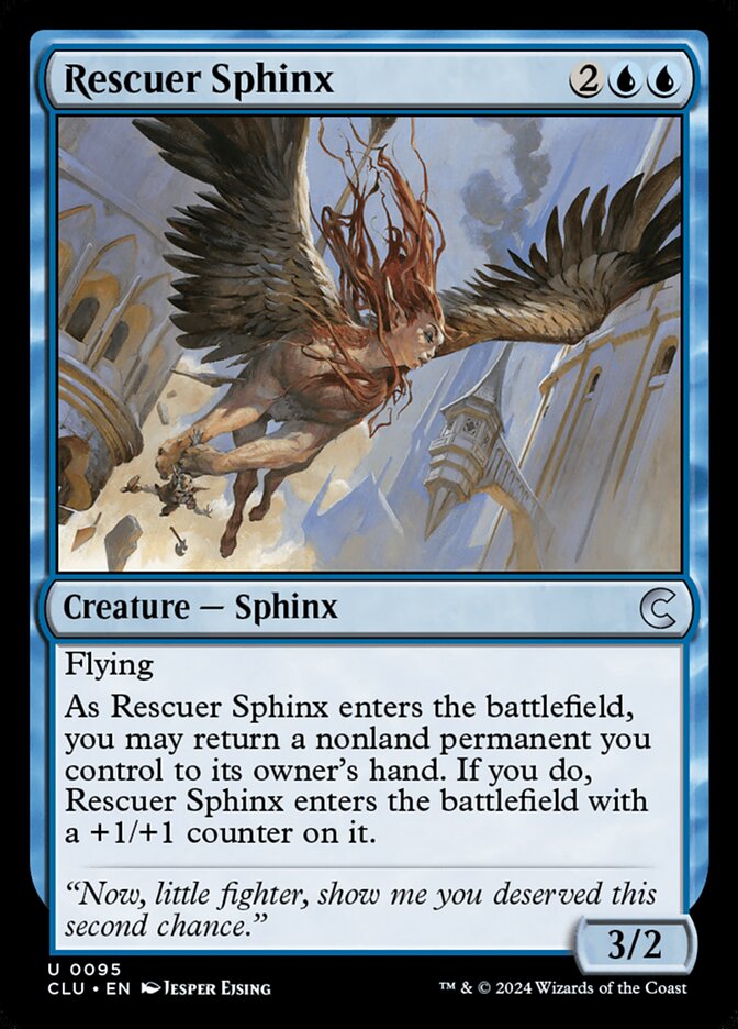 Rescuer Sphinx, Ravnica: Clue Edition · 0095