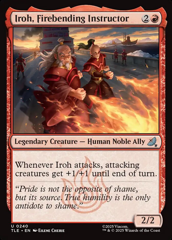 Iroh, Firebending Instructor, Avatar: The Last Airbender Eternal · 0240