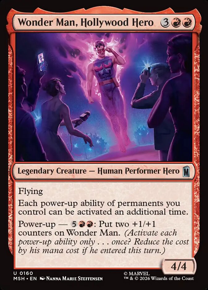 Wonder Man, Hollywood Hero, Marvel Super Heroes · 0160
