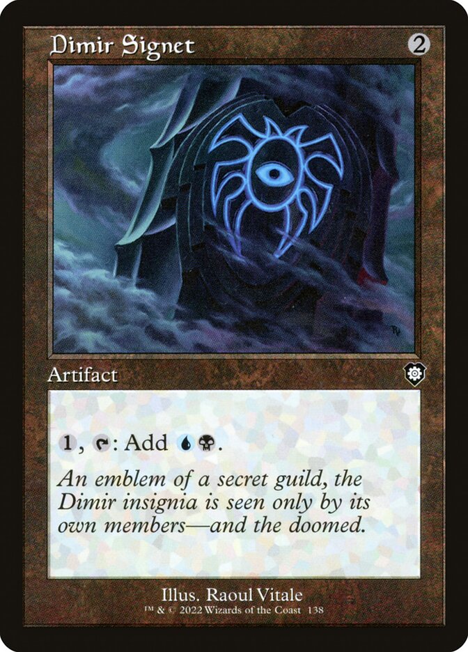 Dimir Signet, The Brothers' War Commander · 138