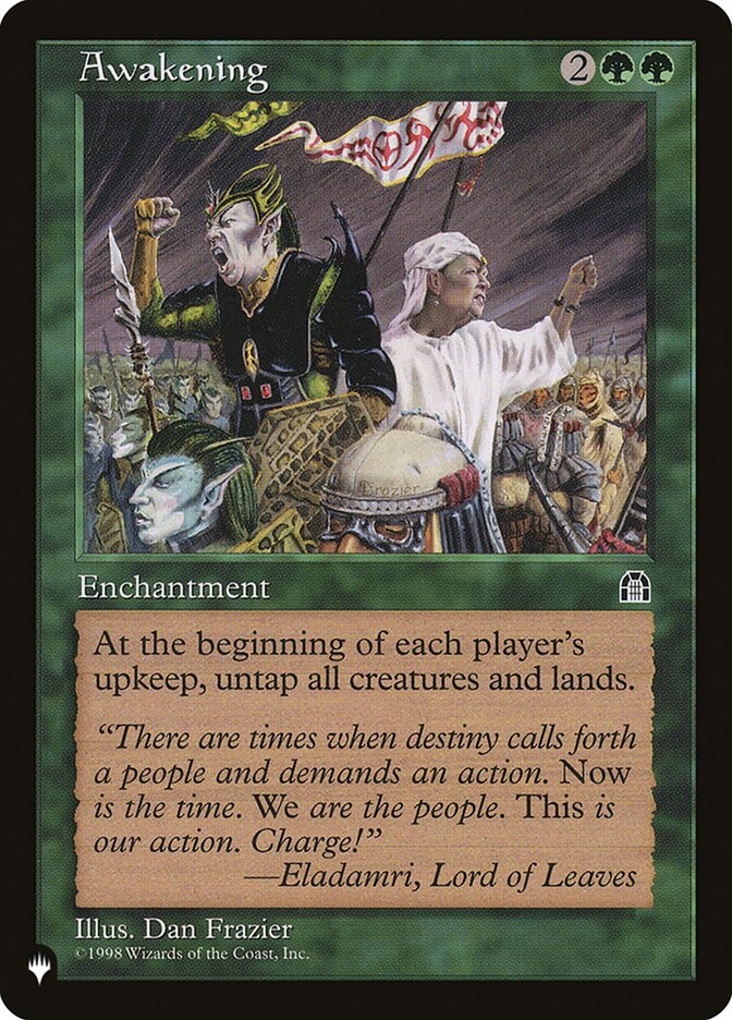 Awakening, The List · sth-101