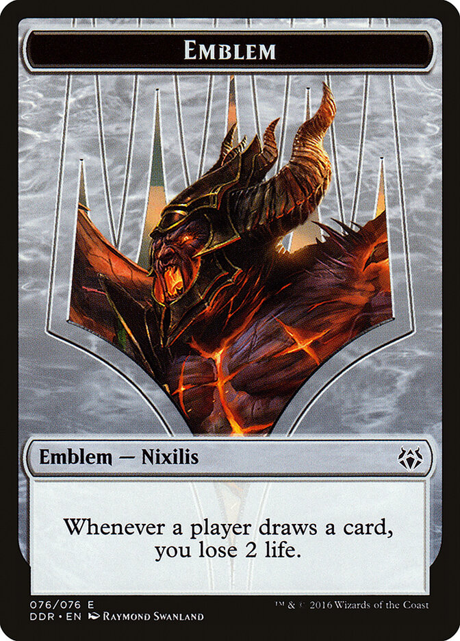 Ob Nixilis Reignited Emblem, Duel Decks: Nissa vs. Ob Nixilis · 076/076