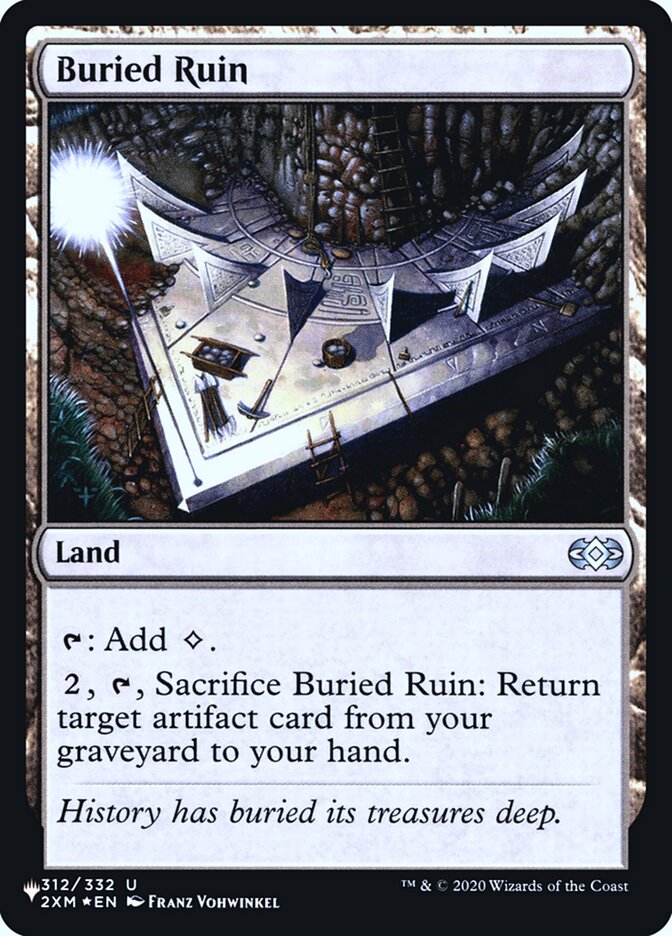 Buried Ruin, The List · 2xm-312