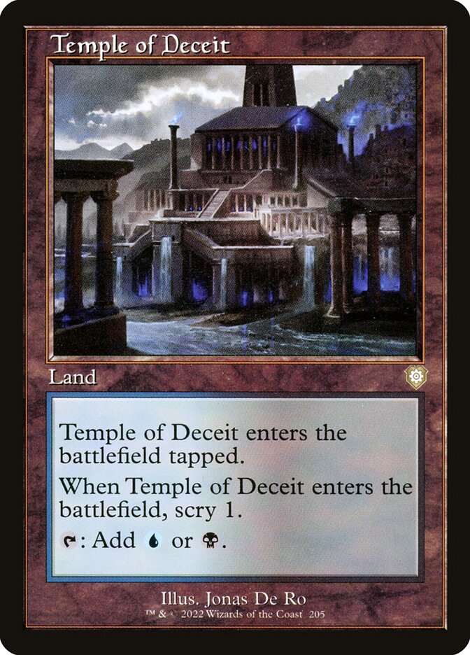 Temple of Deceit, The Brothers' War Commander · 205