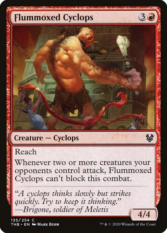 Flummoxed Cyclops, Theros Beyond Death · 135/254