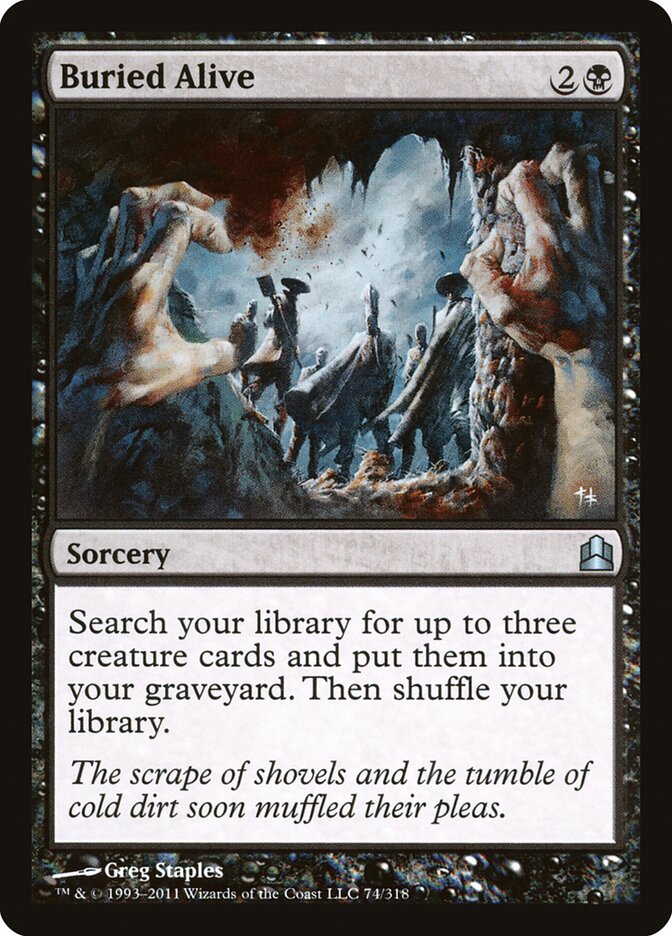 Buried Alive, Commander 2011 · 74/318