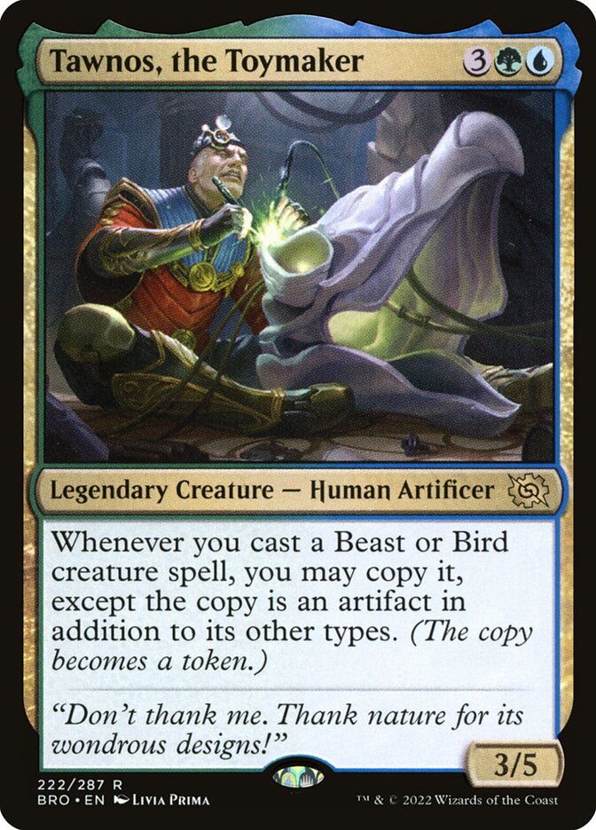 Tawnos, the Toymaker, The Brothers' War · 222/287