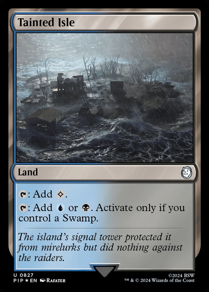 Tainted Isle, Fallout · 0827