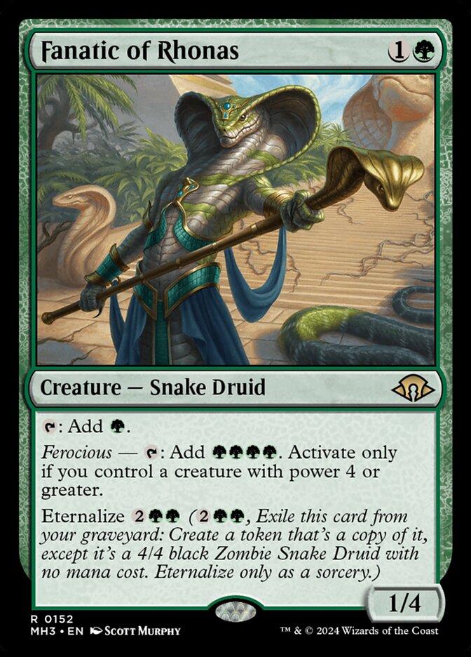 Fanatic of Rhonas, Modern Horizons 3 · 0152