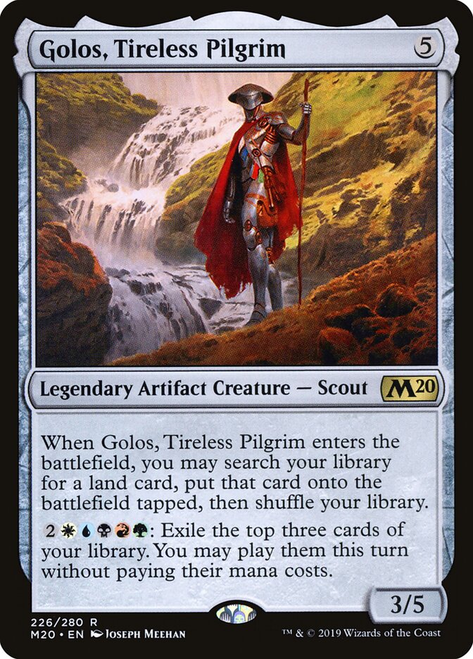 Golos, Tireless Pilgrim, Core Set 2020 · 226/280