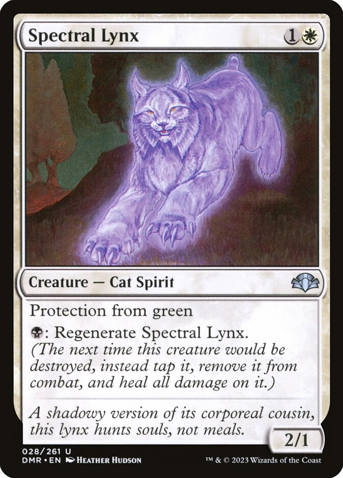 Spectral Lynx, Dominaria Remastered · 028/261
