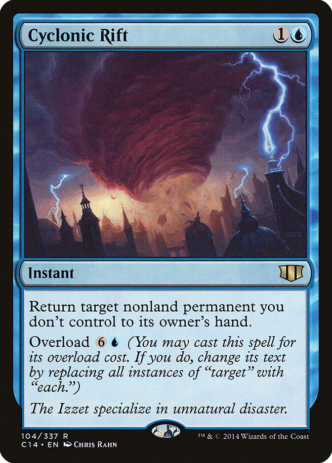 Cyclonic Rift, Commander 2014 · 104/337