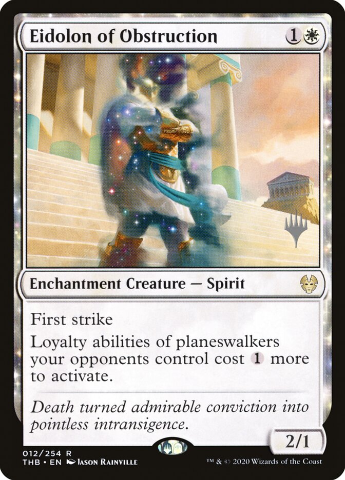 Eidolon of Obstruction, Theros Beyond Death Promos · 012/254