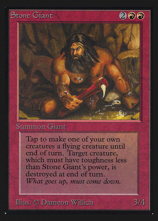 Stone Giant, Intl. Collectors' Edition · 177