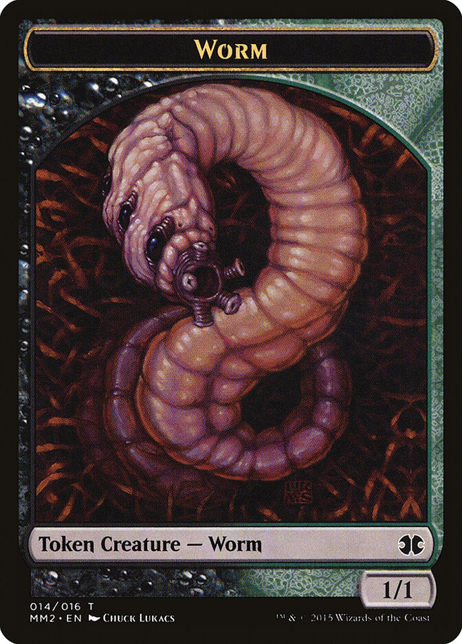 Worm, Modern Masters 2015 Tokens · 014