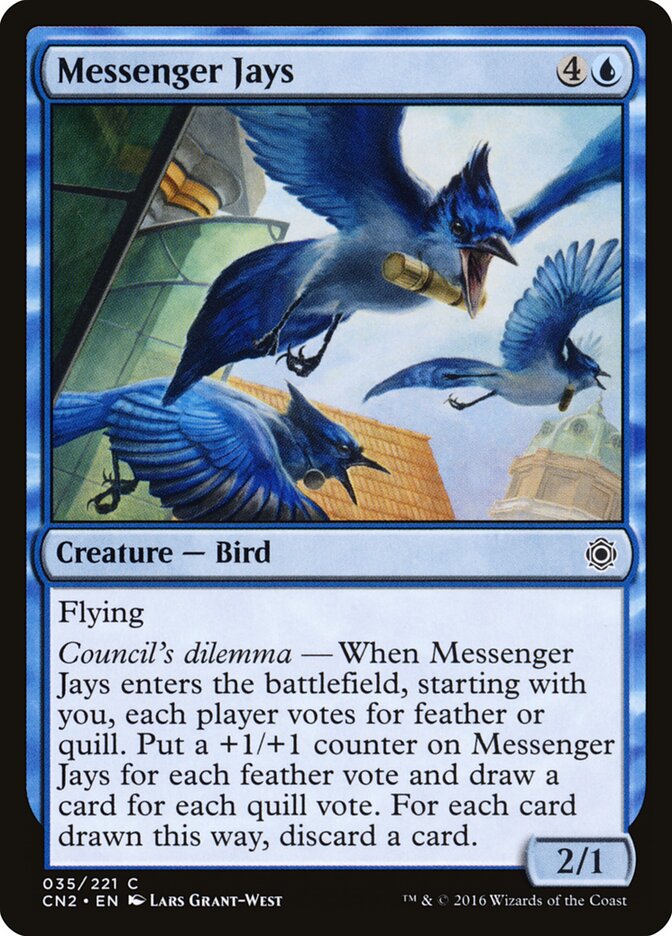 Messenger Jays, Conspiracy: Take the Crown · 035/221