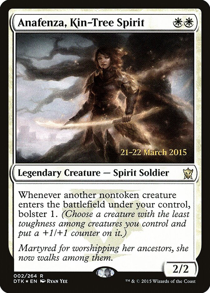Anafenza, Kin-Tree Spirit, Dragons of Tarkir Promos · 002/264