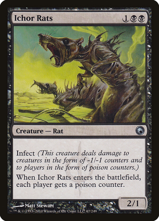 Ichor Rats, Scars of Mirrodin · 67/249