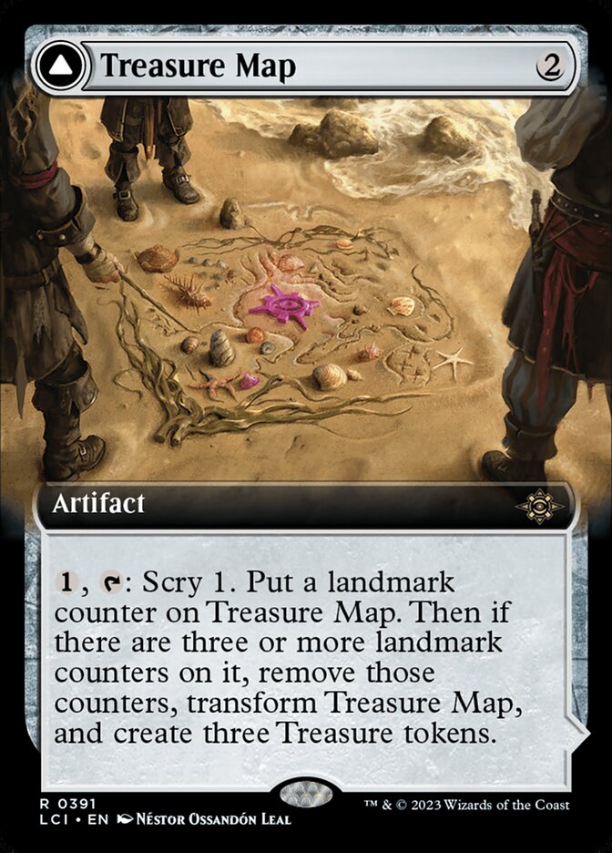 Treasure Map // Treasure Cove, The Lost Caverns of Ixalan · 0391
