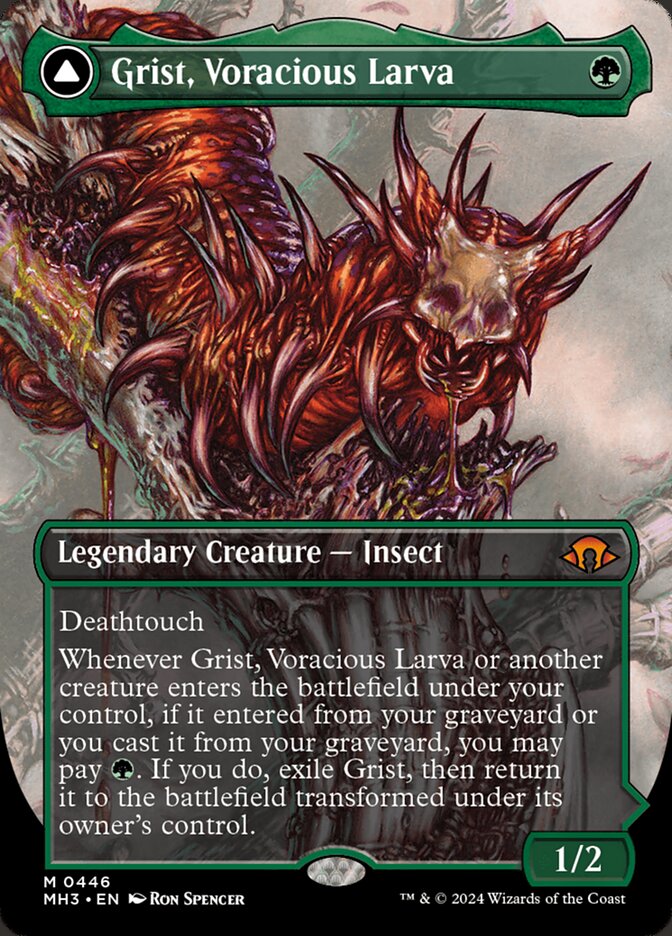 Grist, Voracious Larva // Grist, the Plague Swarm, Modern Horizons 3 · 0446