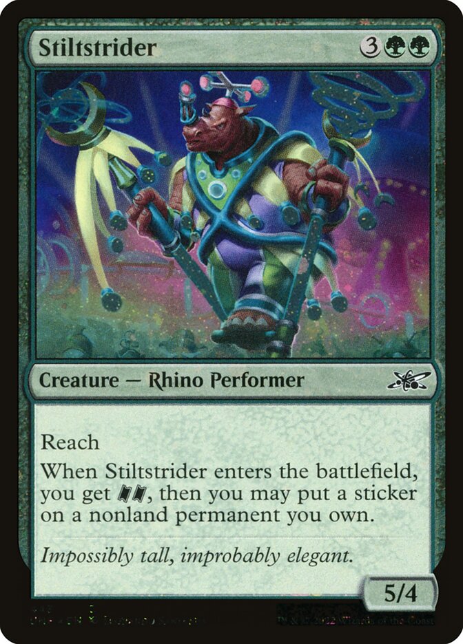 Stiltstrider, Unfinity · 443