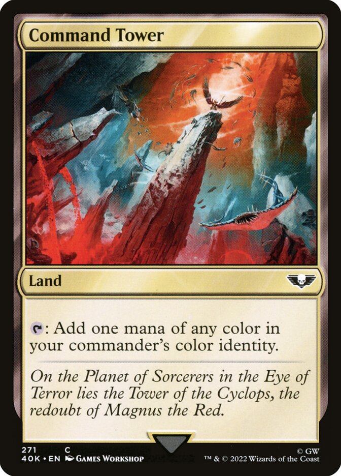 Command Tower, Warhammer 40,000 Commander · 271/617