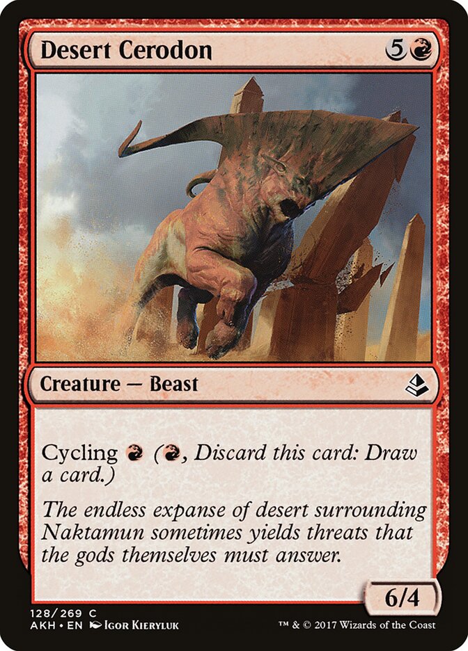 Desert Cerodon, Amonkhet · 128/269